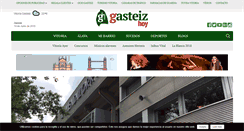 Desktop Screenshot of gasteizhoy.com